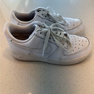 White Nike Air Force 1 Sneakers